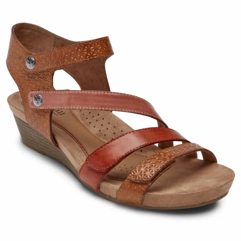 Cobb Hill HOLLYWOOD 4 STR TAN MULTI sold by Rockport