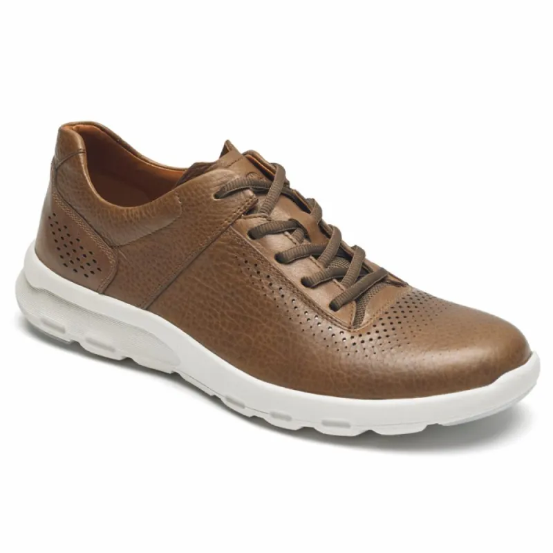 Rockport Men LETS WALK M PLAINTOE TAN/LEATHER sold by Rockport