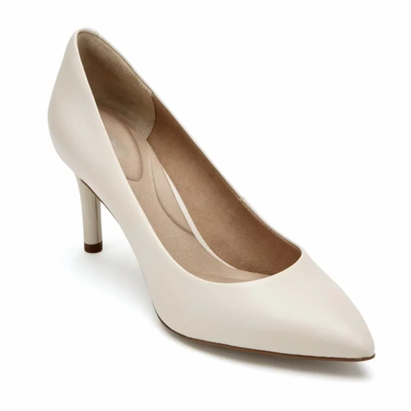 Rockport Women TOTAL MOTION 75mmPTH PLAIN PUMP VANILLA sold by Rockport