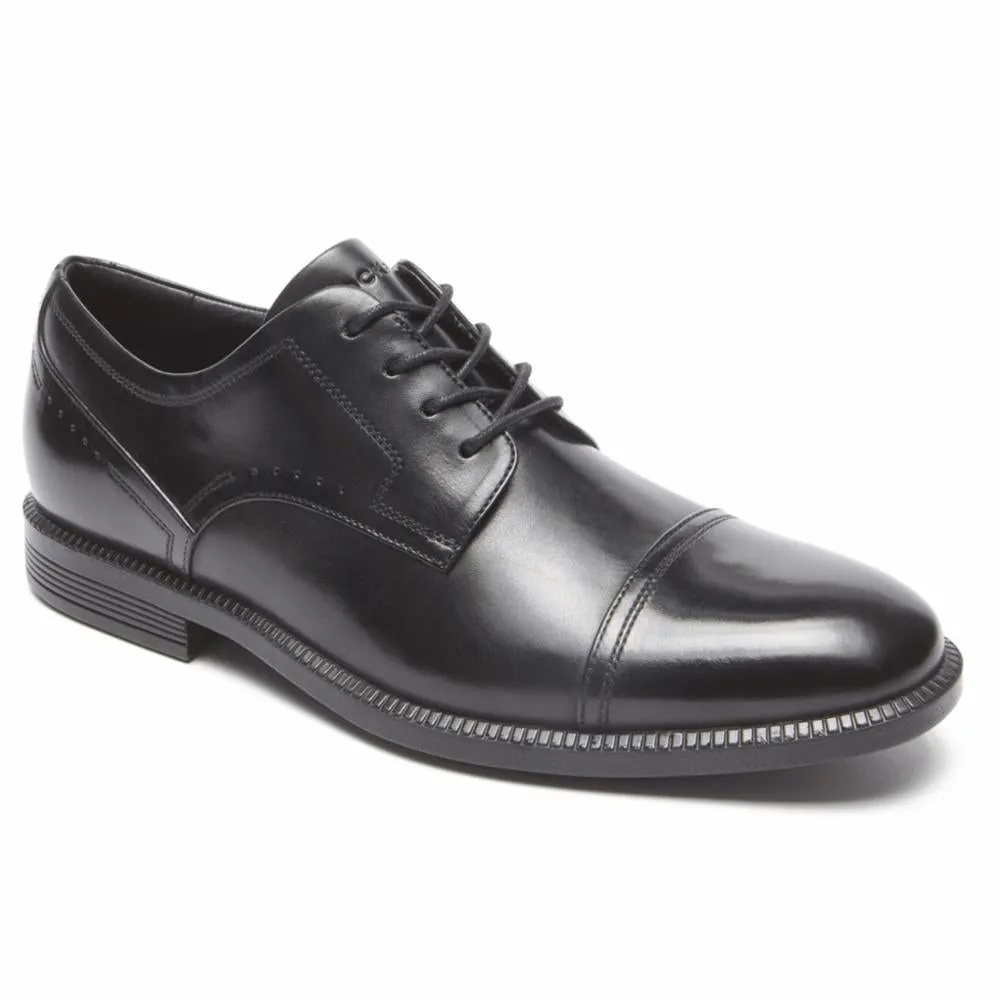 Rockport Men DRESSPORTS MODERN CAP TOE BLACK/LEATHER sold by Rockport