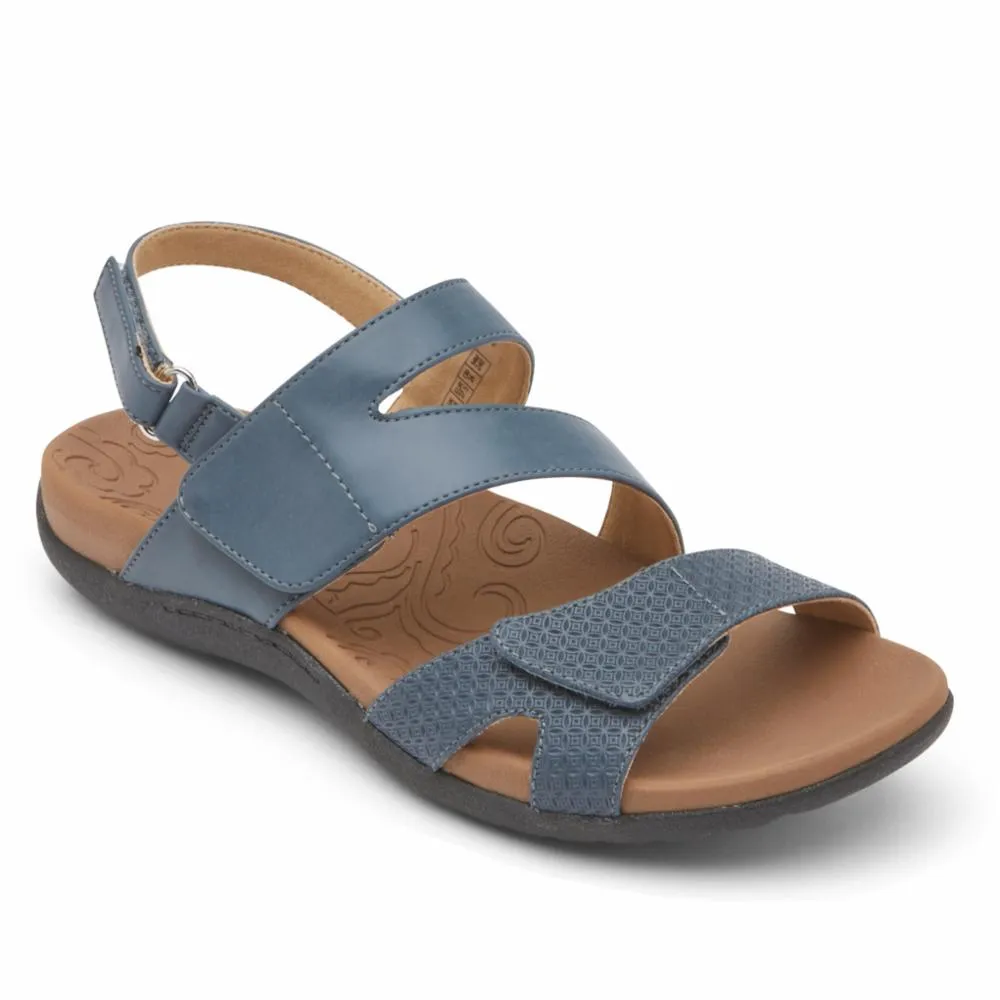 Rockport Women RIDGE RIDGE ASYM VELCRO BLUE sold by Rockport