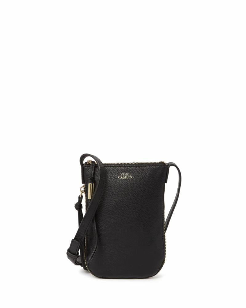 Vince Camuto Handbag KENZY PHONECASE BLACK/MADISON NAPPA sold by Rockport