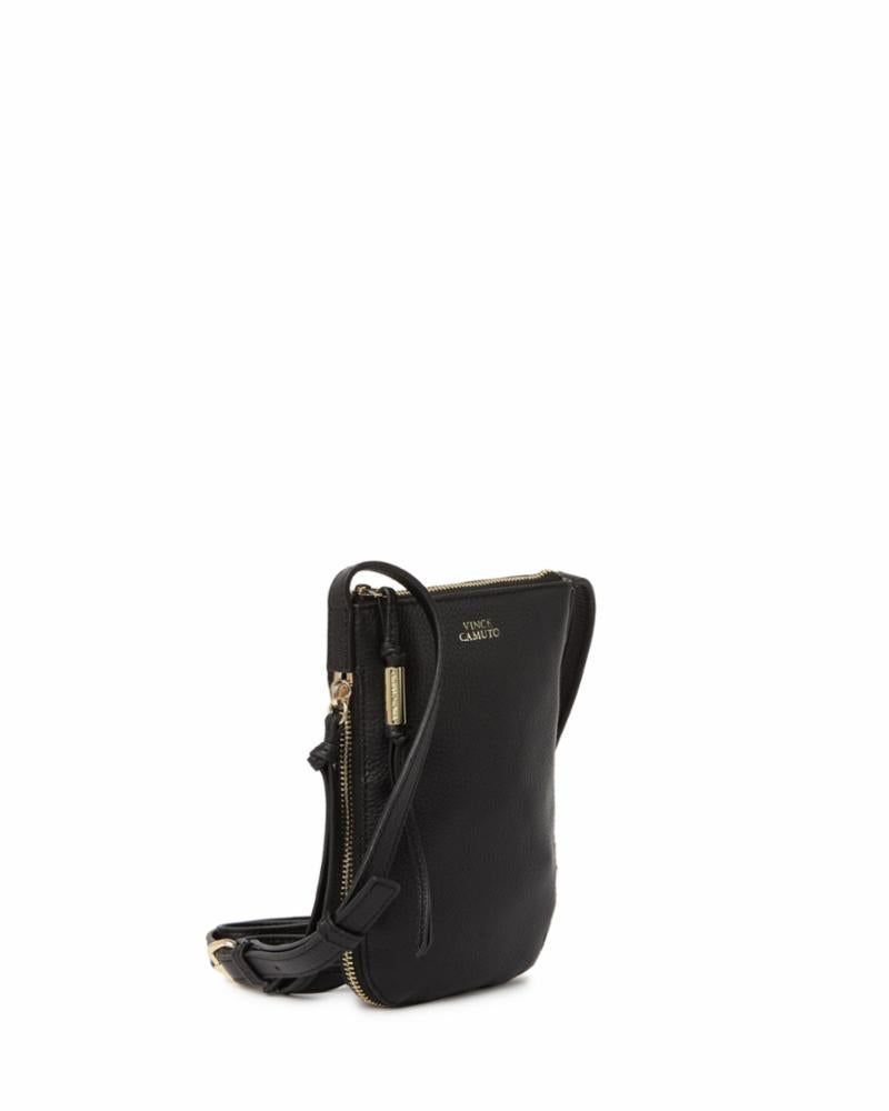 Vince Camuto Handbag KENZY PHONECASE BLACK/MADISON NAPPA sold by Rockport product image thumbnail 2