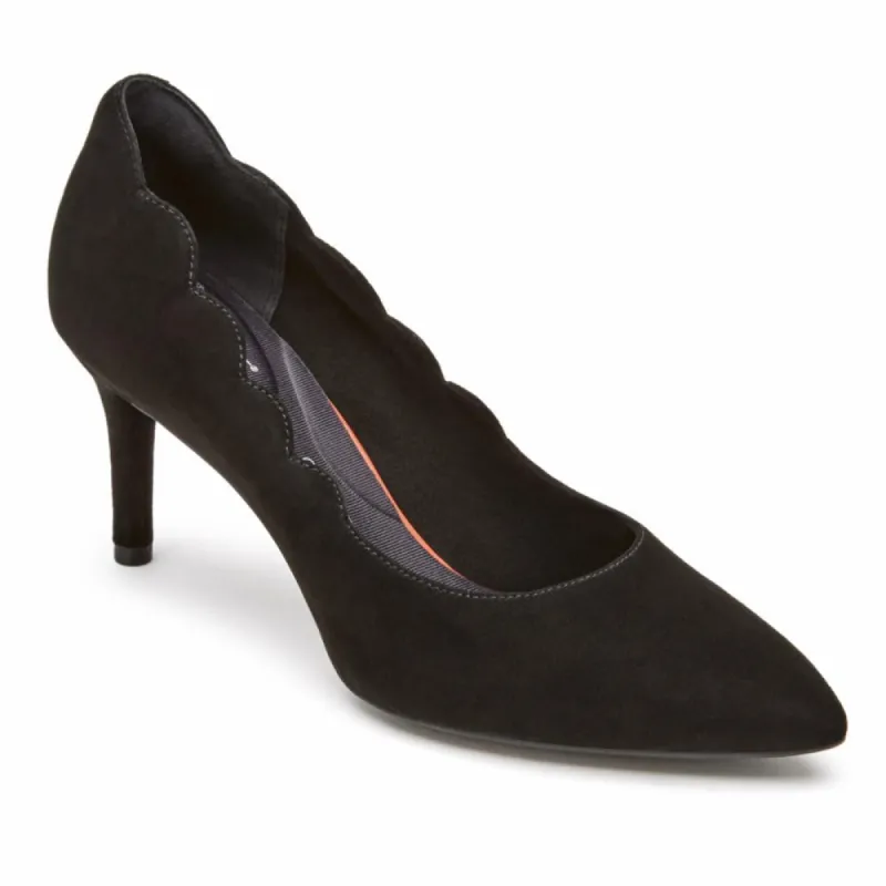 Rockport Women TOTAL MOTION 75mmPTH SCALLOP BLACK sold by Rockport