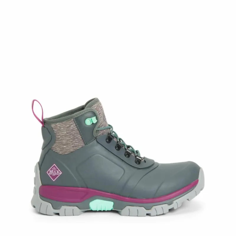 Muck Footwear Women APEX LACE UP DARKSHADOW sold by Rockport