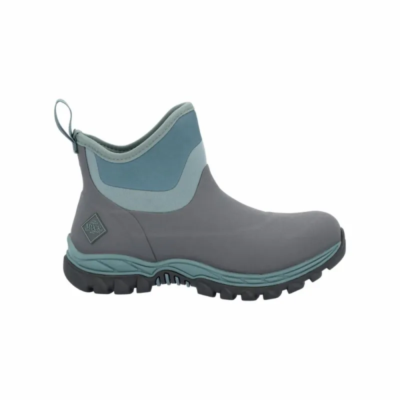 Muck Footwear Women ARCTIC SPORT II ANKLE GREY/TROOPERBLUE sold by Rockport