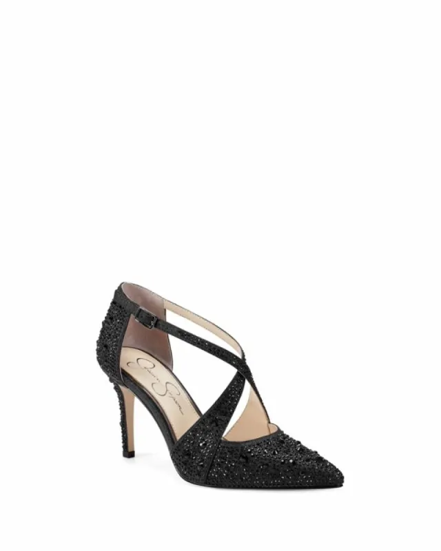 Jessica Simpson ACCILE BLACK/MICRO FLASH sold by Rockport