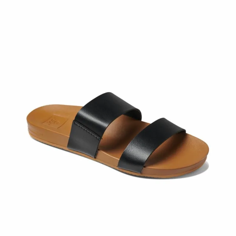 Reef Women CUSHION VISTA BLACK/NATURAL sold by Rockport