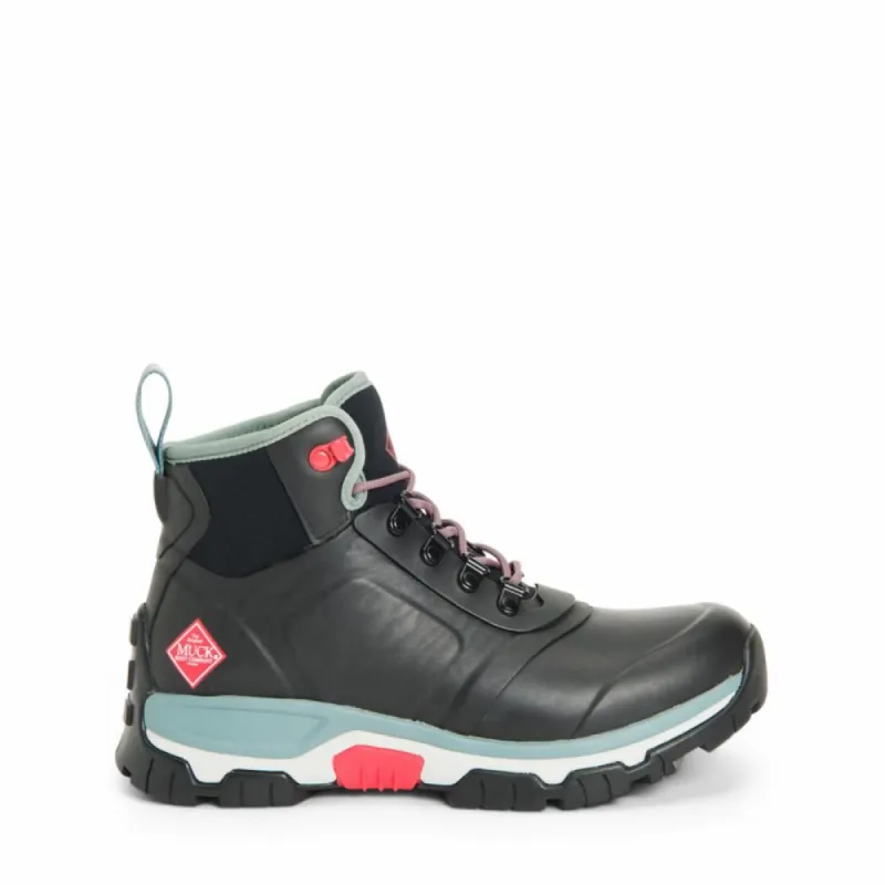 Muck Footwear Women APEX LACE UP BLACK sold by Rockport