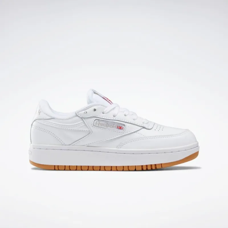 Reebok Footwear Women CLUB C DOUBLE WHITE/RBKG07/WHITE sold by Rockport
