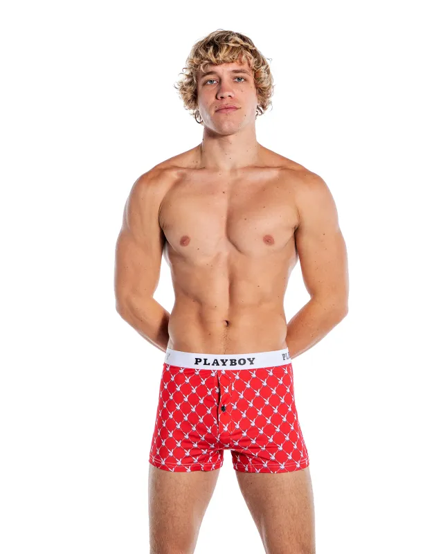 PBLI168 - Playboy Mens Argyle Boxer Briefs sold by Roma
