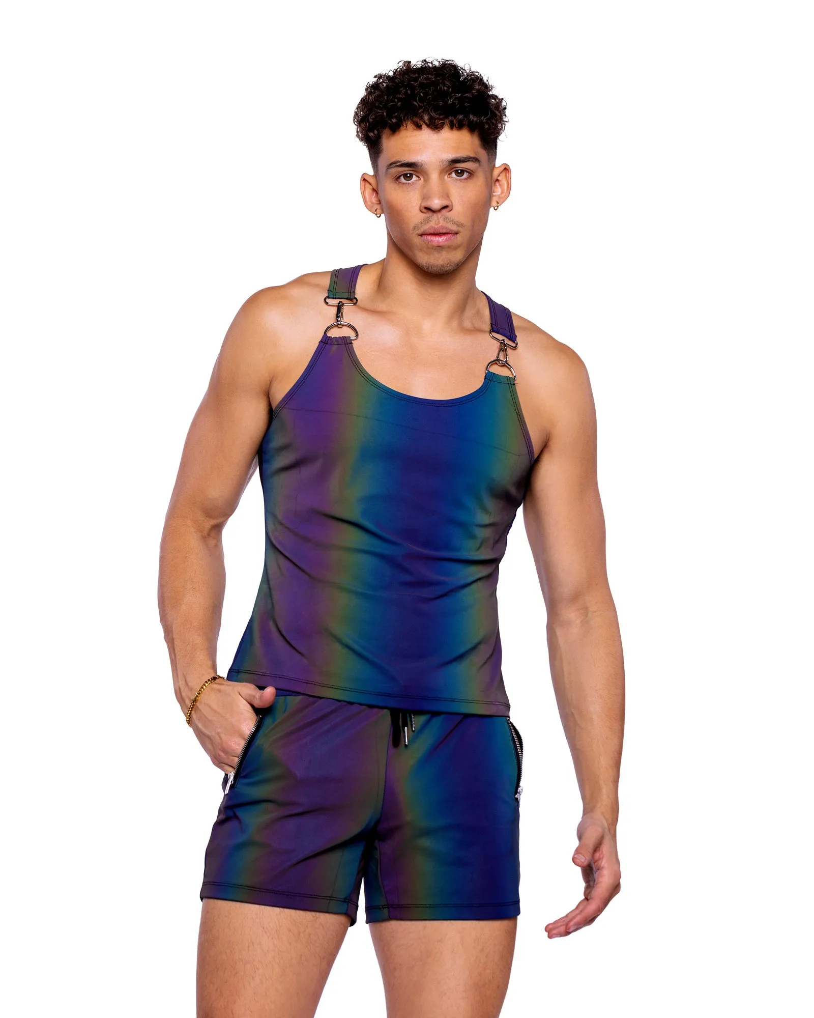 6537 - Reflective Tank Top sold by Roma product image thumbnail 2
