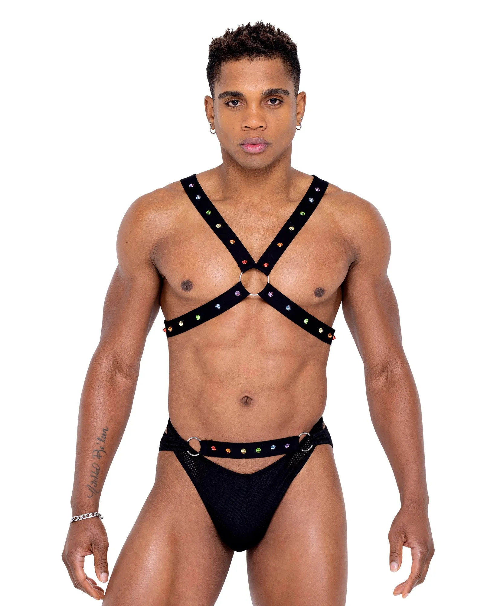 6340 - Mens Pride Criss-Cross Swim Briefs sold by Roma