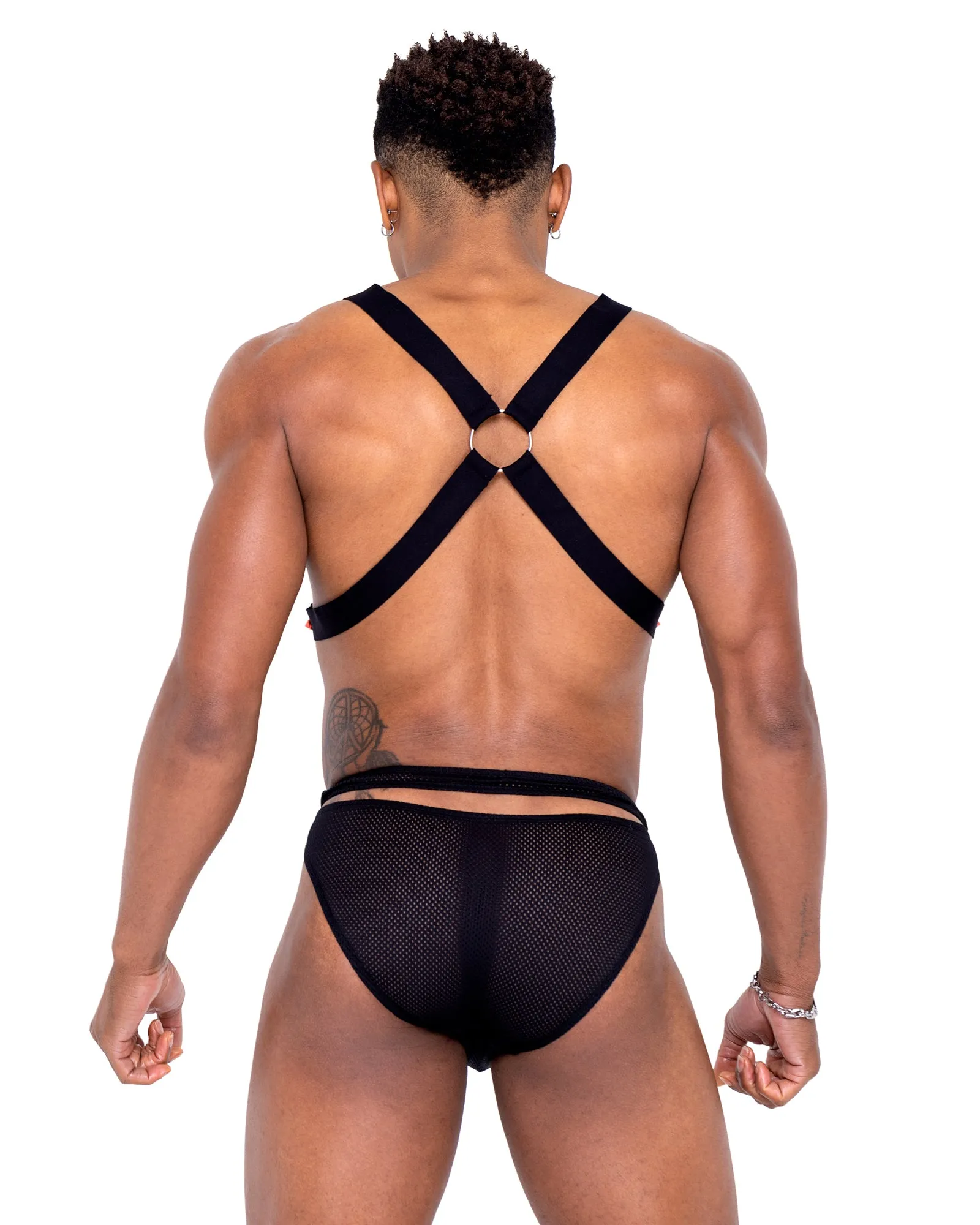 6340 - Mens Pride Criss-Cross Swim Briefs sold by Roma product image thumbnail 2