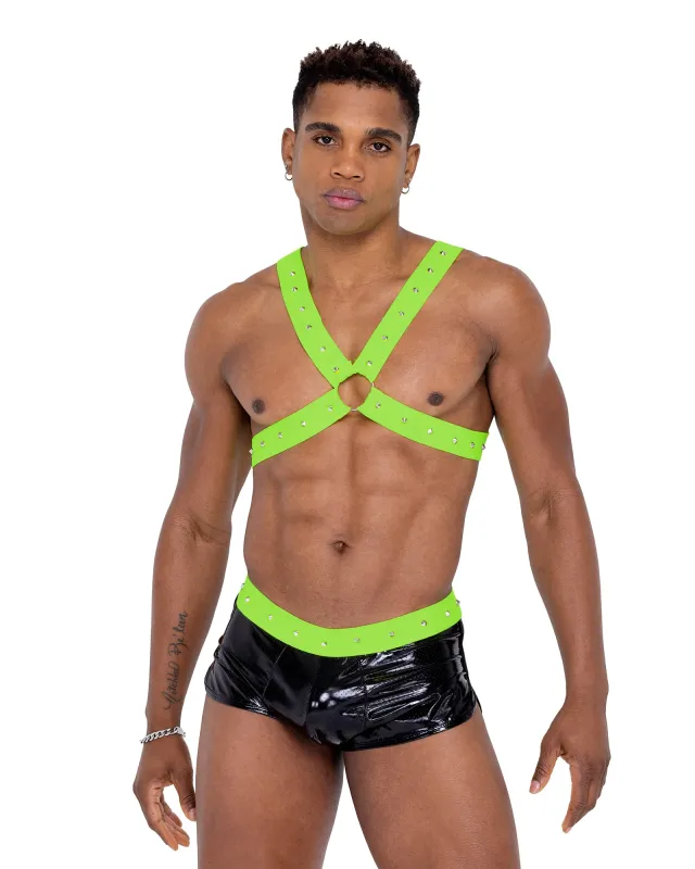 6333 - Men���s Vinyl Mesh Runner Shorts sold by Roma
