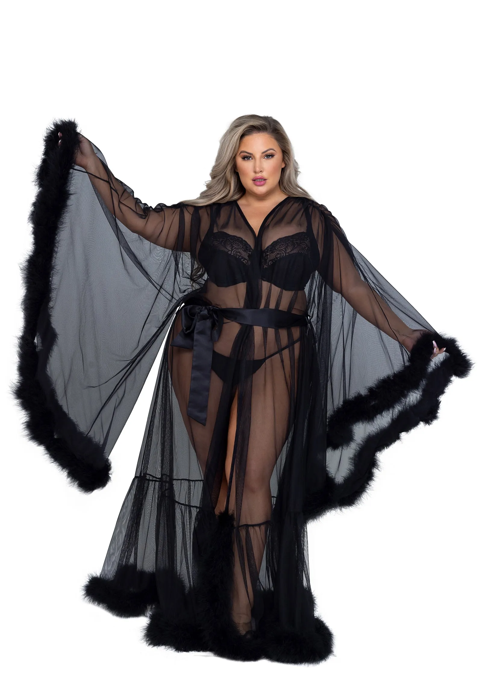 LI532 - Hollywood Glam Luxury Robe sold by Roma product image thumbnail 5