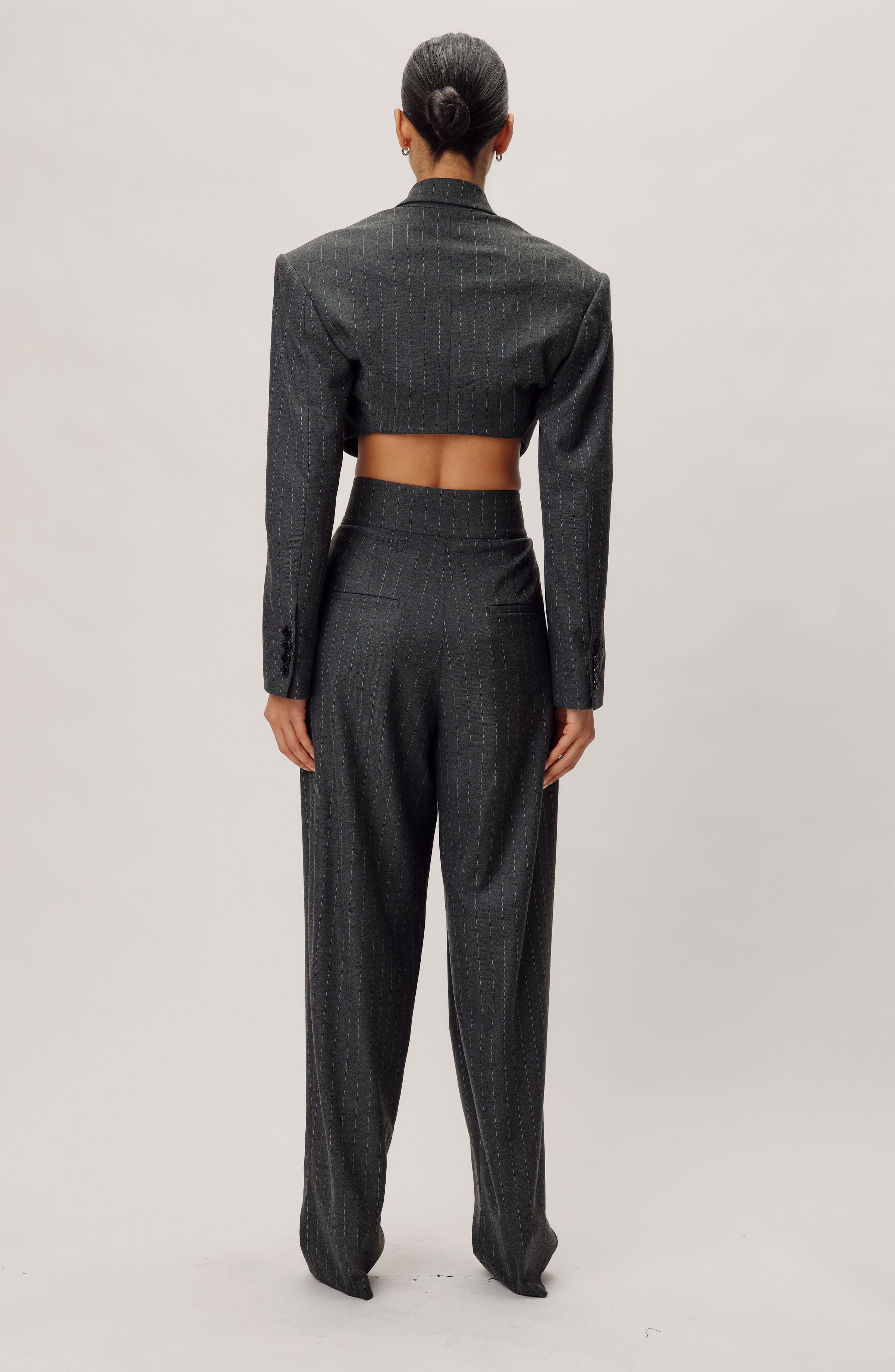 Darine Pant - Pinstripe sold by Ronny Kobo Collection product image thumbnail 3