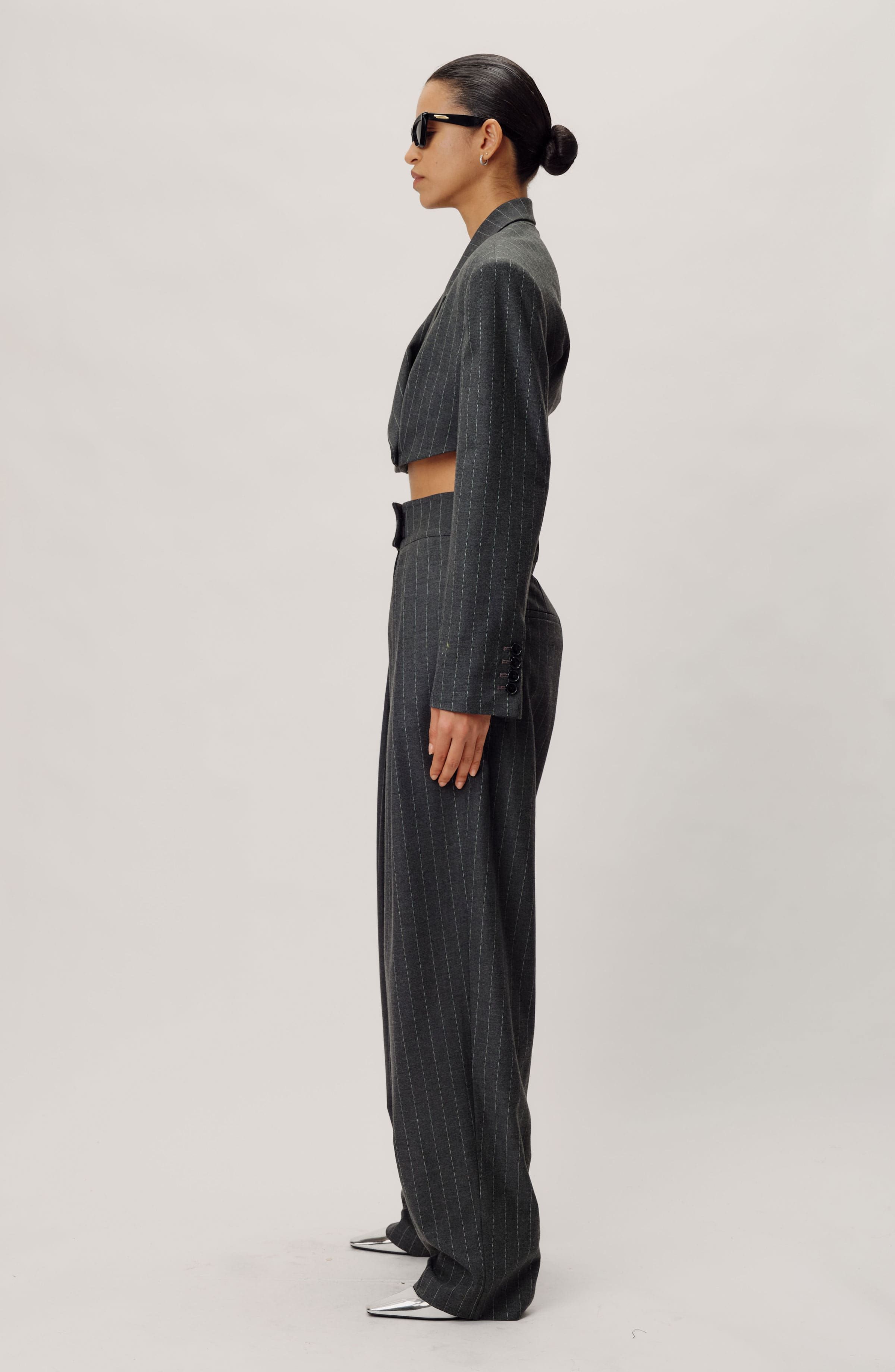 Darine Pant - Pinstripe sold by Ronny Kobo Collection product image thumbnail 2