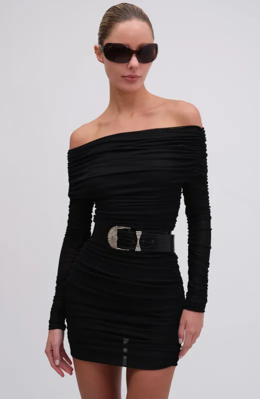 Eidis Dress - Black sold by Ronny Kobo Collection