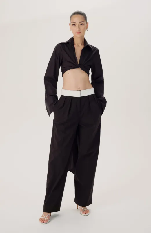 Tamira Pant - Jet Black sold by Ronny Kobo Collection