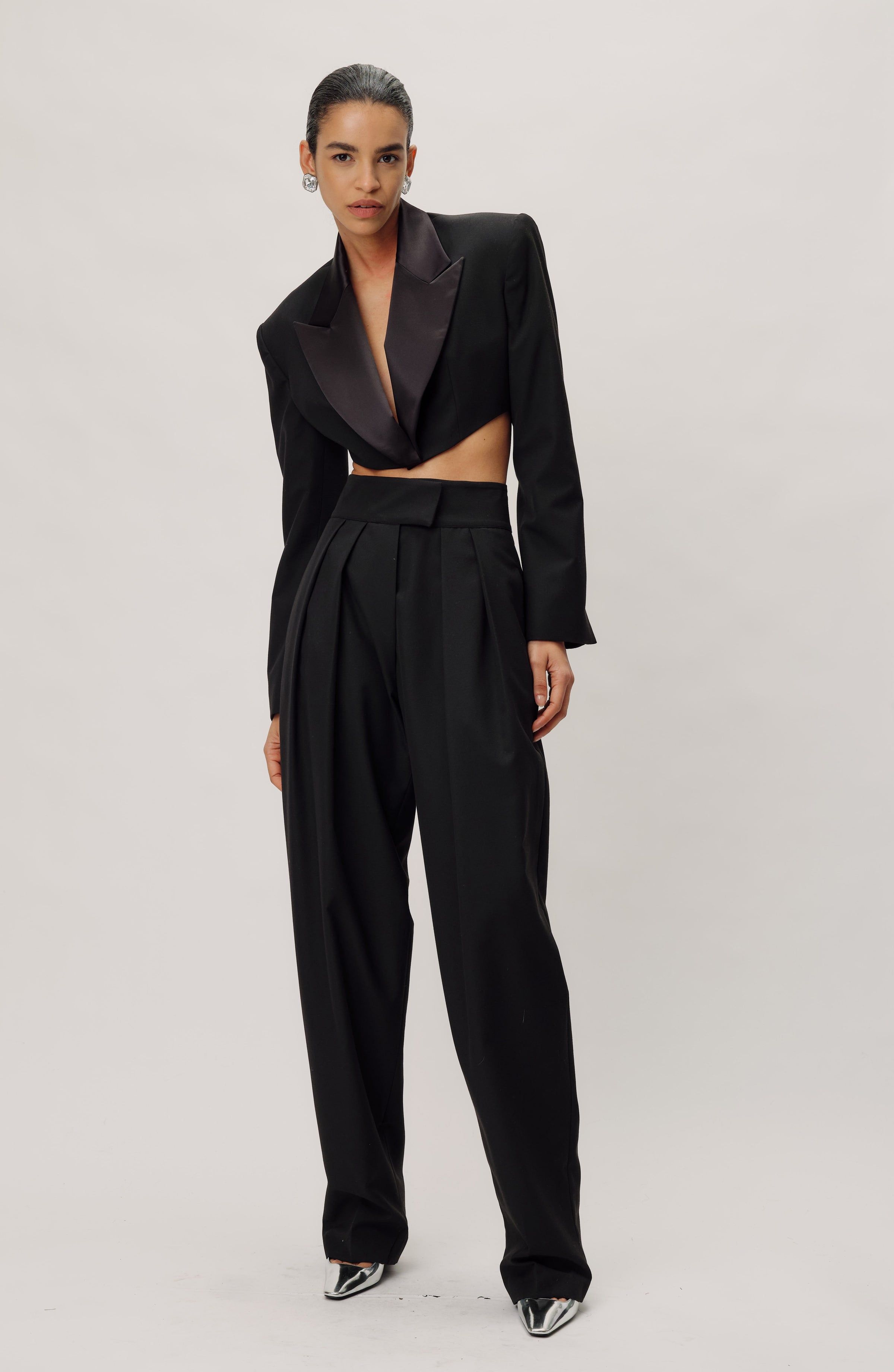 Darine Pant - Black sold by Ronny Kobo Collection