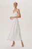 Carmine Dress - Optic White sold by Ronny Kobo Collection