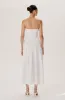 Carmine Dress - Optic White sold by Ronny Kobo Collection