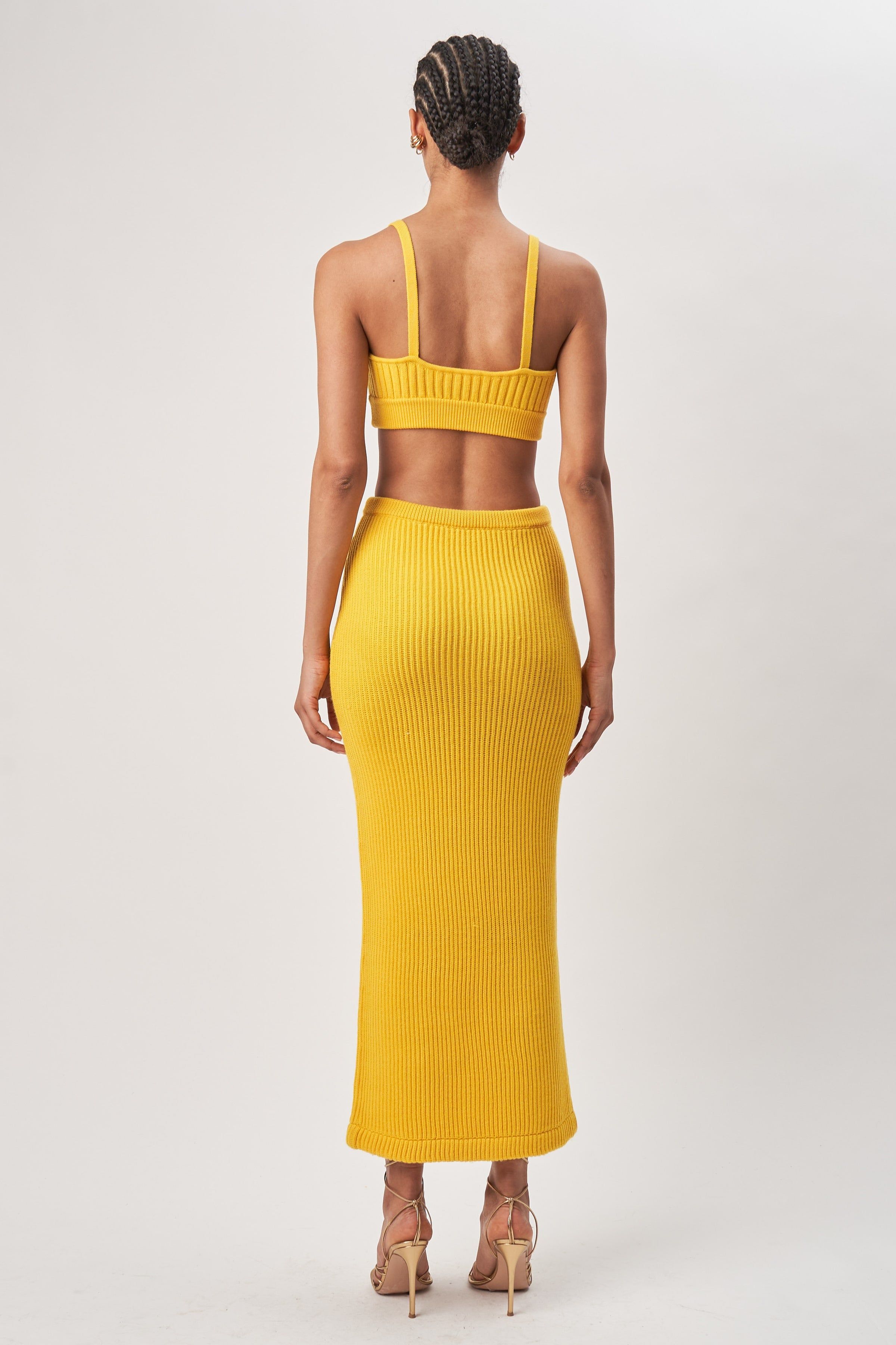 Abigail Knit Top - Sunshine sold by Ronny Kobo Collection product image thumbnail 3