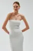 Lehua Knit Dress - Optic White sold by Ronny Kobo Collection