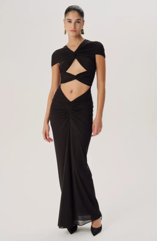 Maxena Dress - Black sold by Ronny Kobo Collection