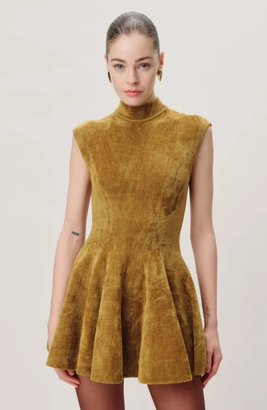 Laney Knit Dress - Moss sold by Ronny Kobo Collection