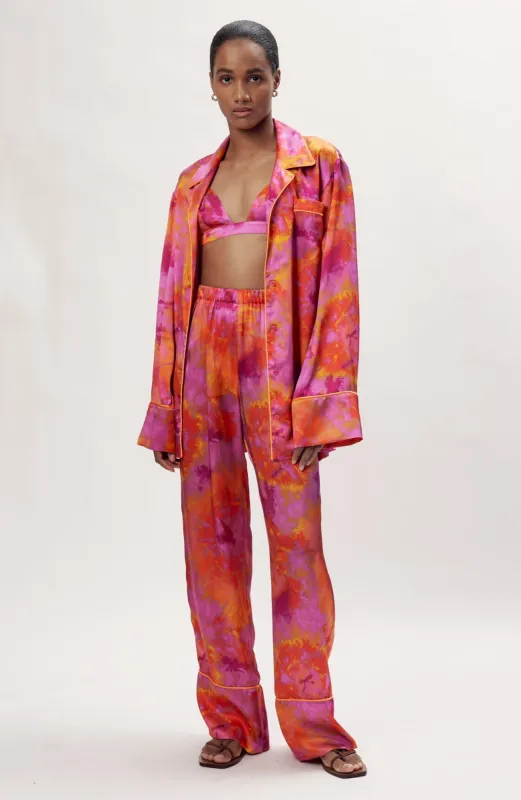 Dora Pant - Sunset Tie Dye Pink Multi sold by Ronny Kobo Collection