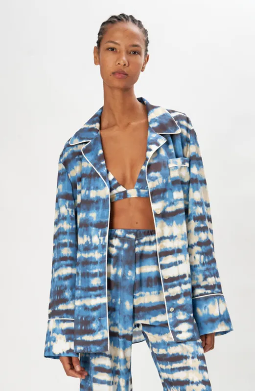 Valentina Top - Tie Dye Blue sold by Ronny Kobo Collection