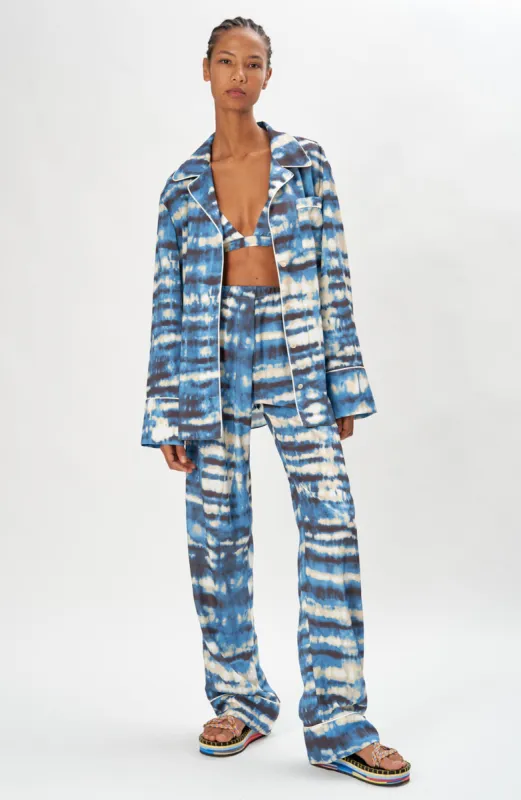 Dora Pant - Tie Dye Blue sold by Ronny Kobo Collection