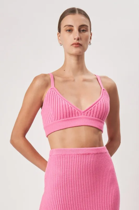 Abigail Knit Top - Hot Pink sold by Ronny Kobo Collection