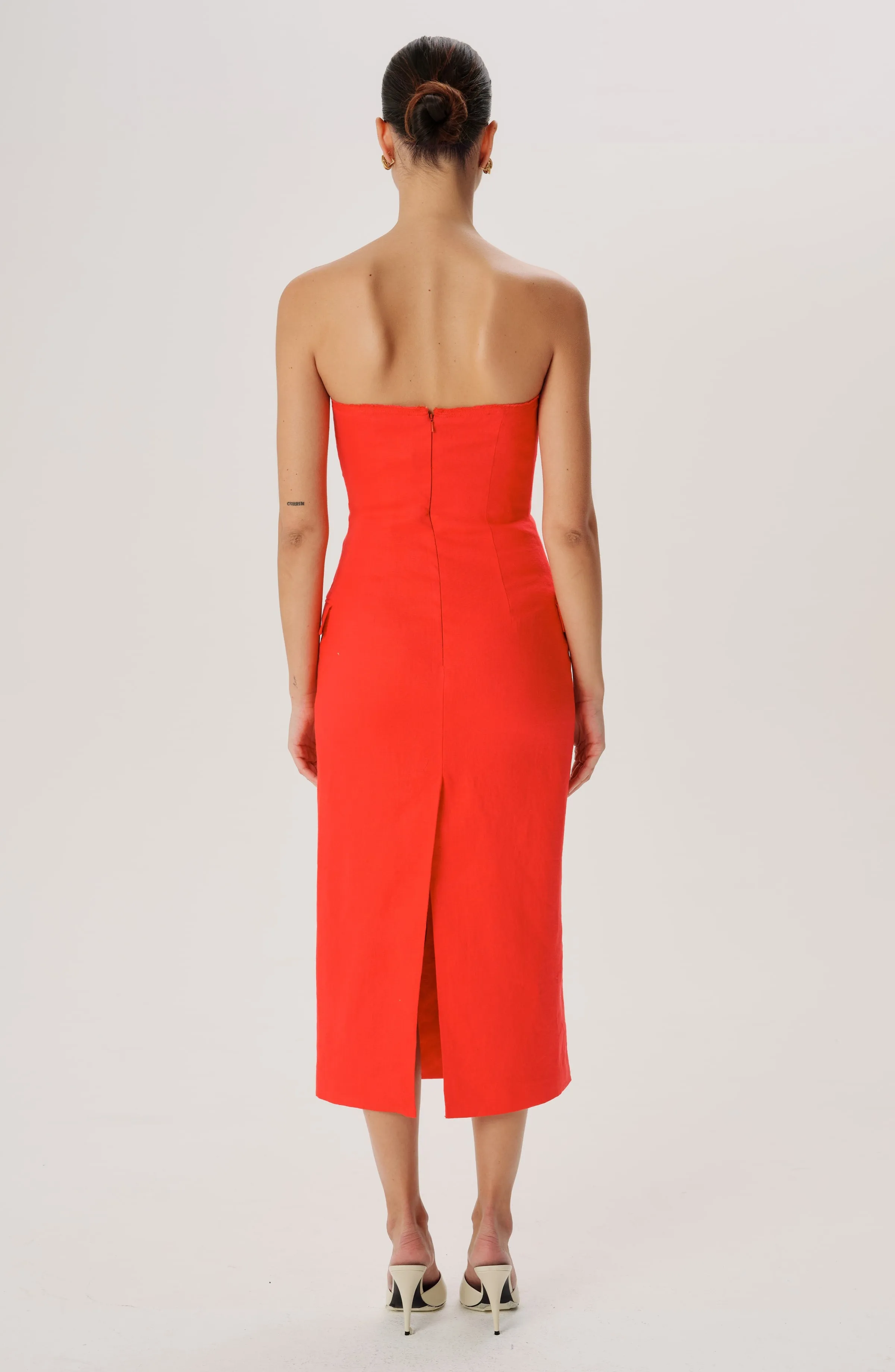 Rose Dress - Red sold by Ronny Kobo Collection product image thumbnail 3