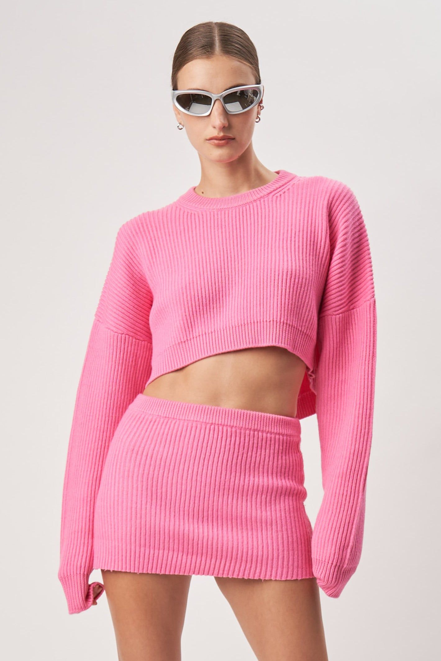 Violet Knit Top - Hot Pink sold by Ronny Kobo Collection