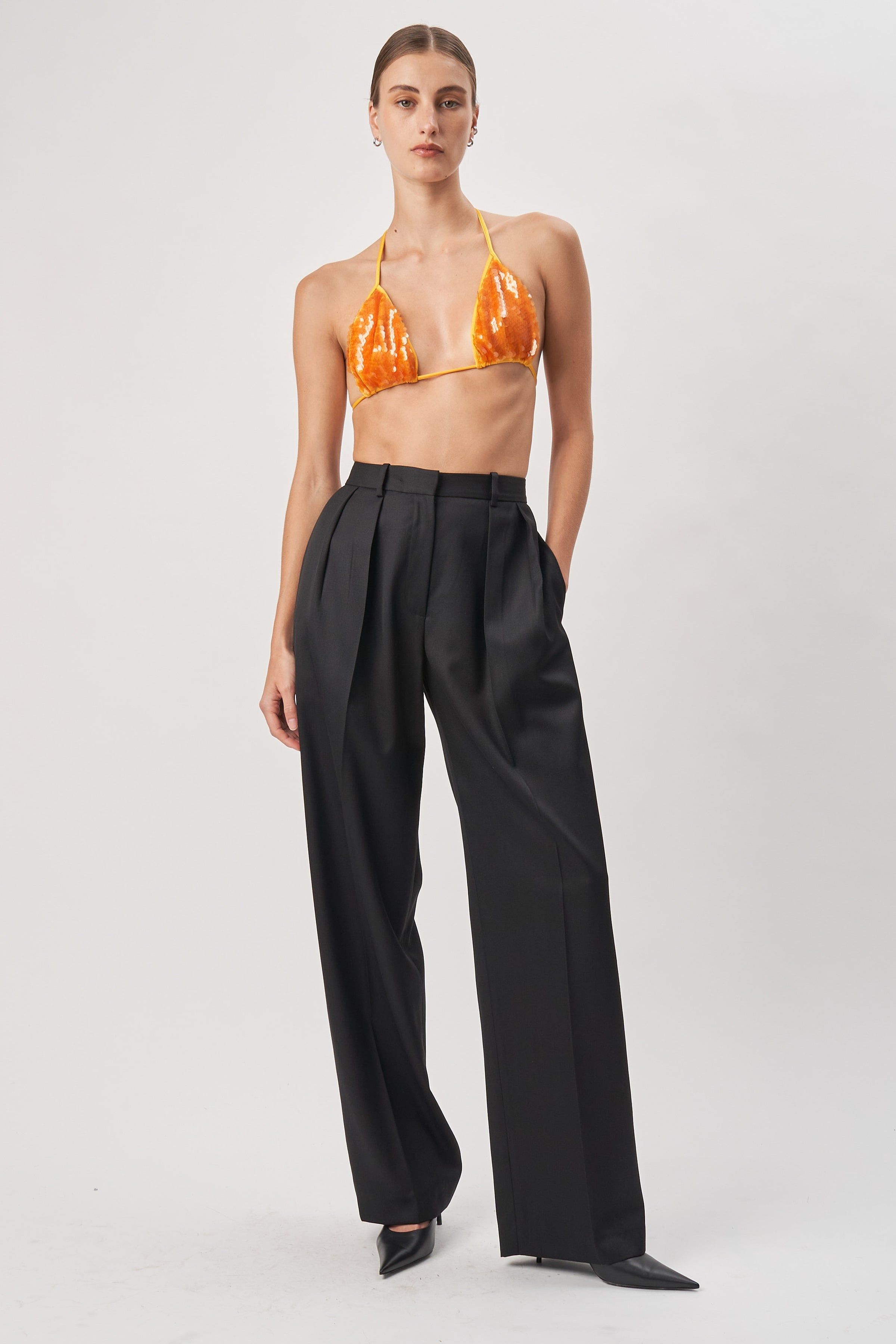 Carrine Pant - Black sold by Ronny Kobo Collection