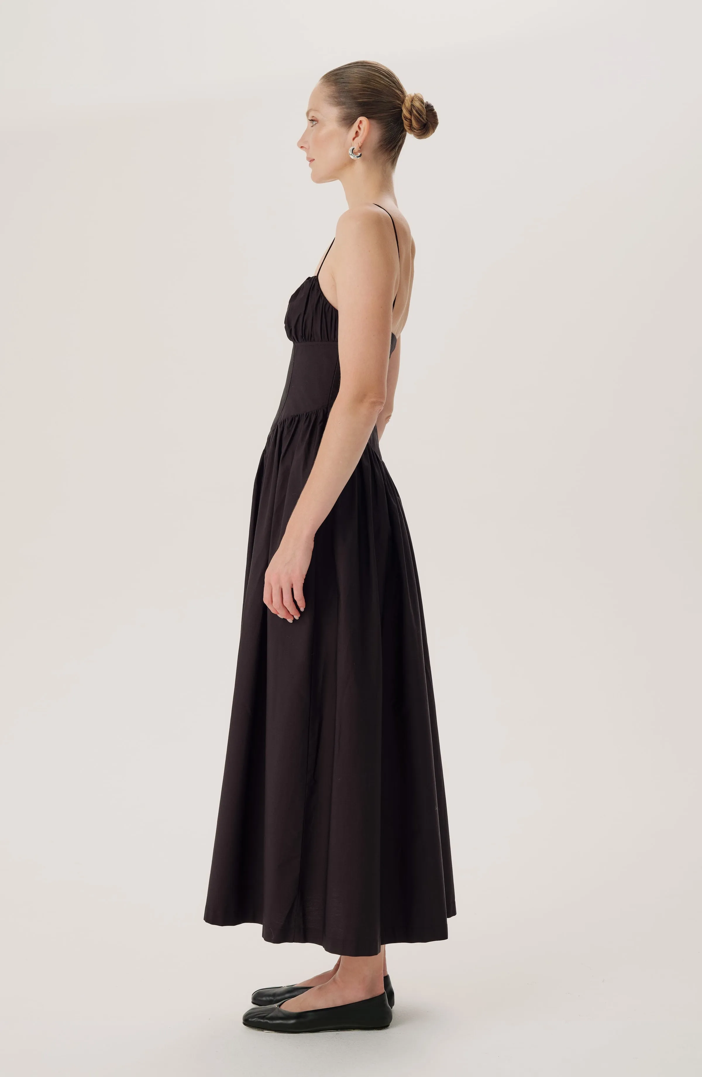 Carmine Dress - Jet Black sold by Ronny Kobo Collection product image thumbnail 2