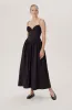 Carmine Dress - Jet Black sold by Ronny Kobo Collection