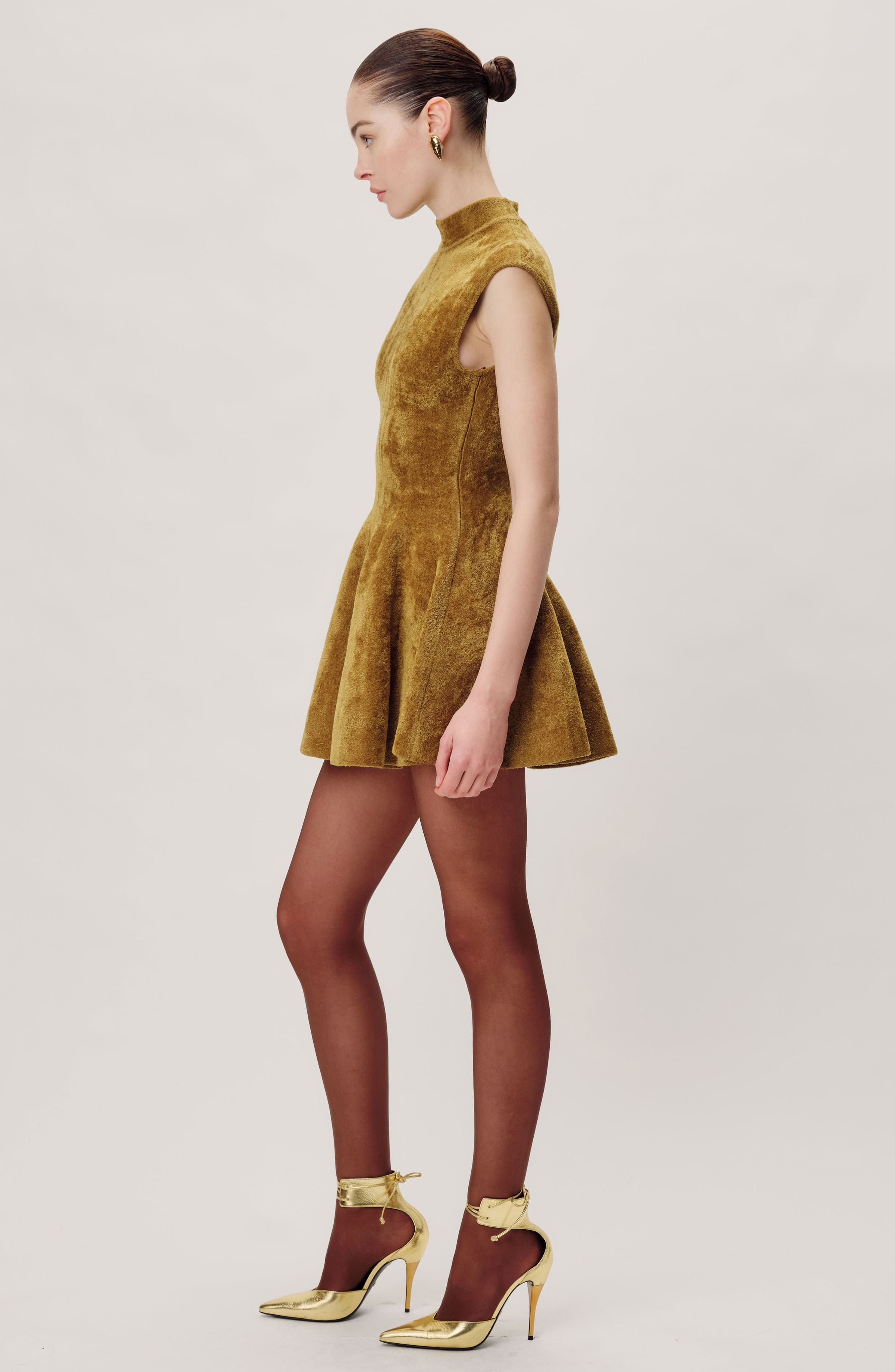 Laney Knit Dress - Moss sold by Ronny Kobo Collection product image thumbnail 2