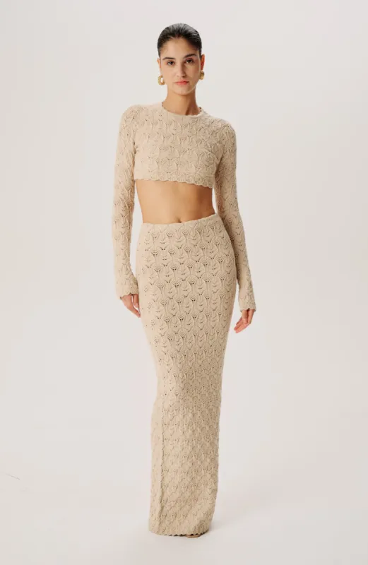 Nuala Knit Skirt sold by Ronny Kobo Collection