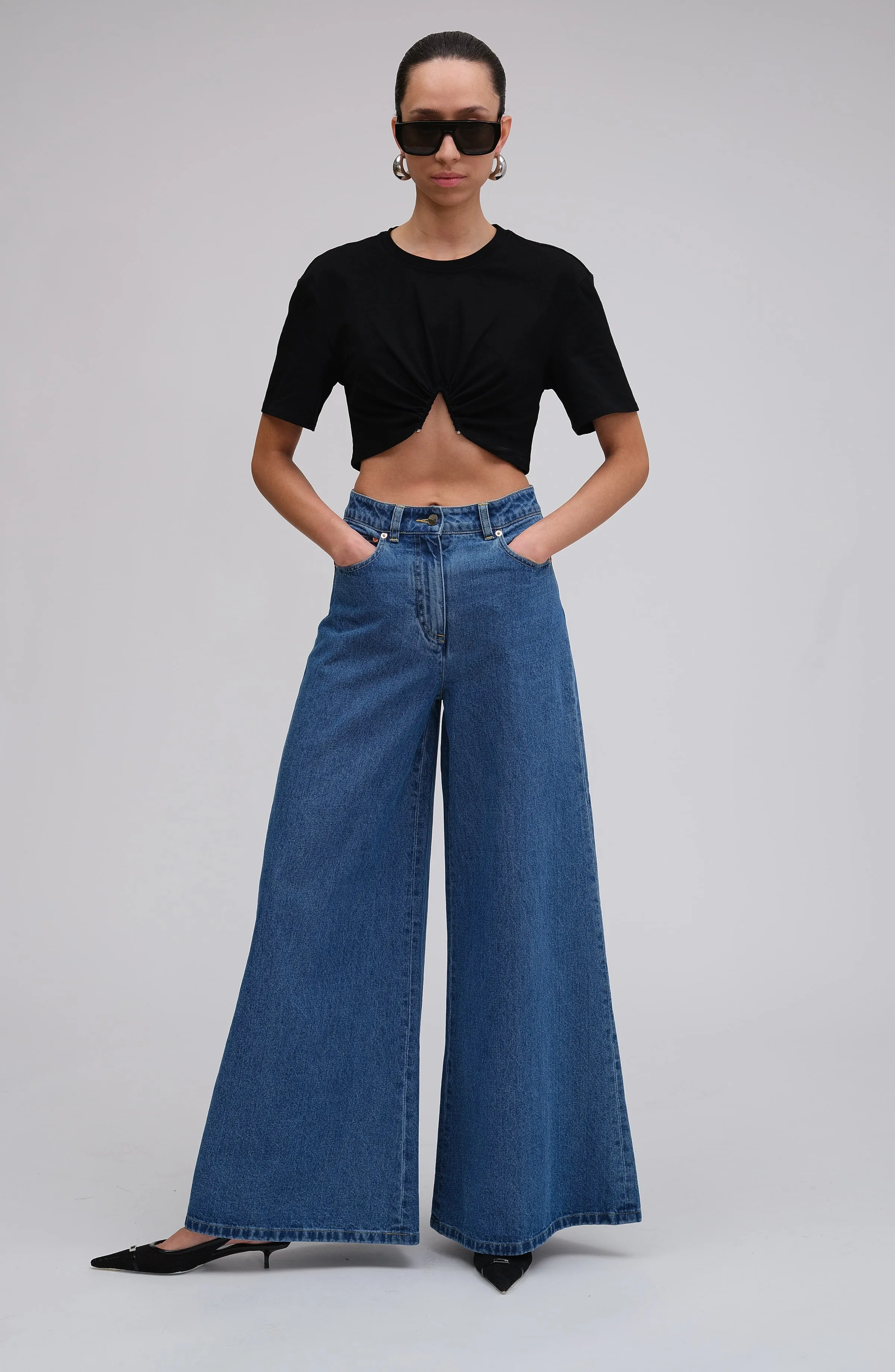 Elivra Top - Jet Black sold by Ronny Kobo Collection product image thumbnail 3