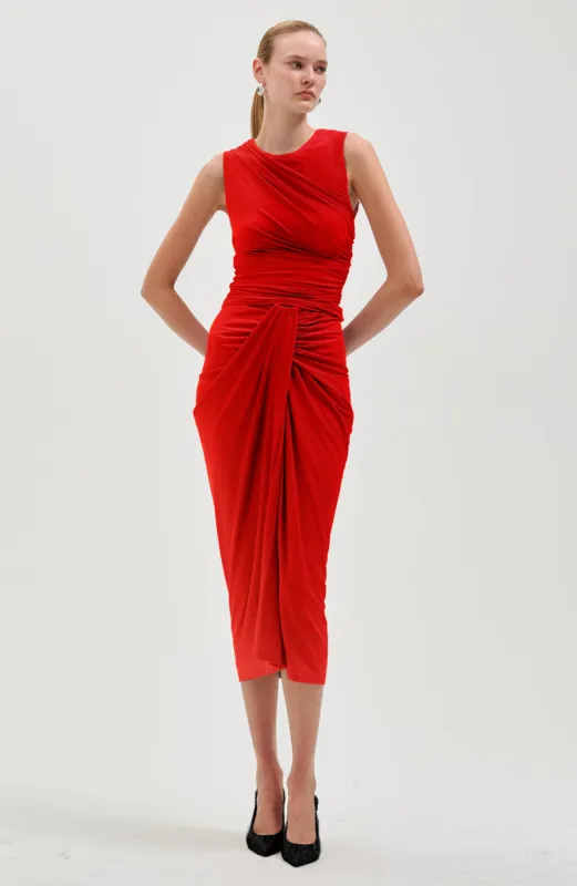 Rosalie Skirt - Flame sold by Ronny Kobo Collection