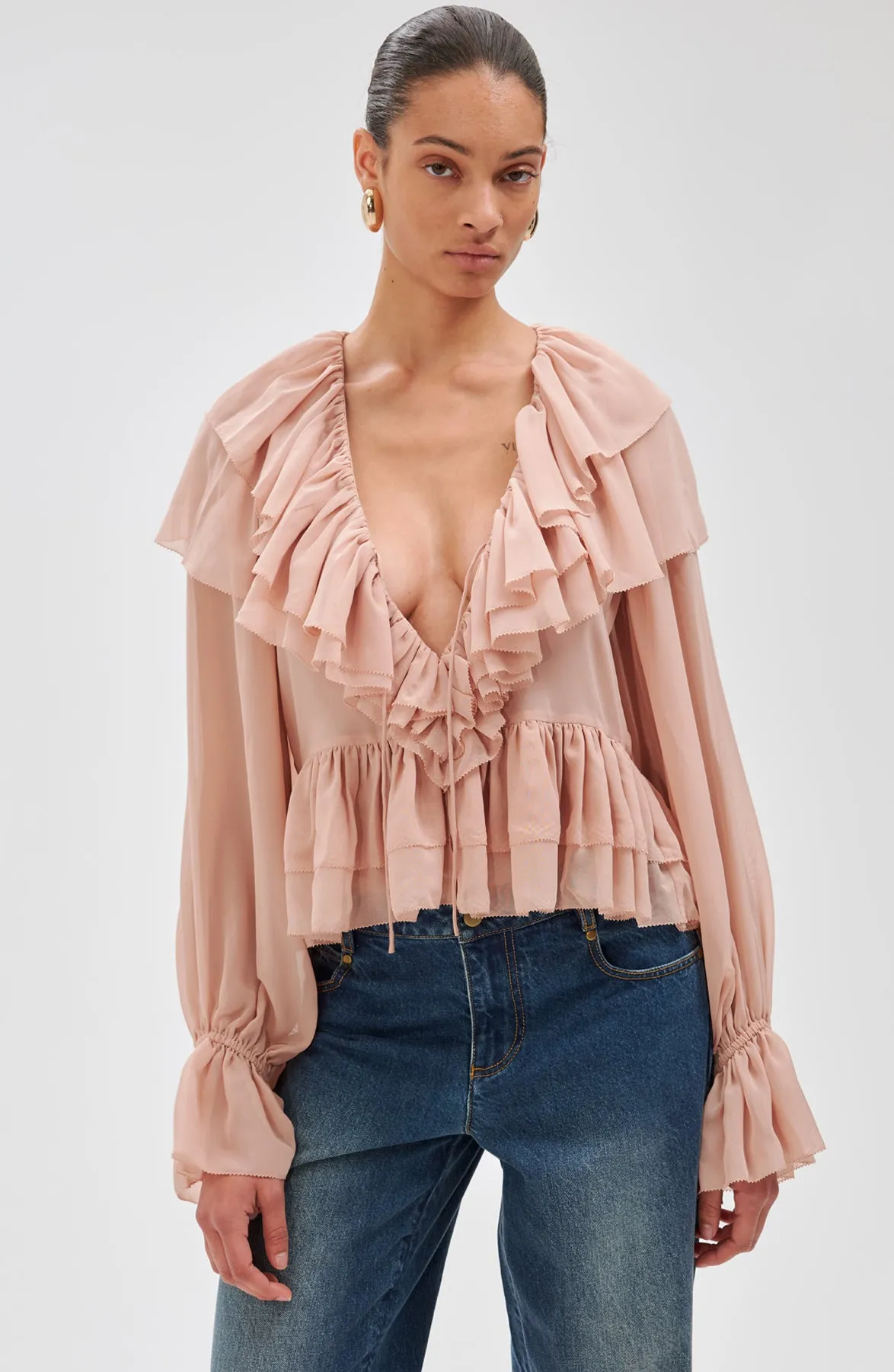 Soraya Top sold by Ronny Kobo Collection