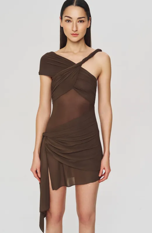 Izel Dress - Desert sold by Ronny Kobo Collection