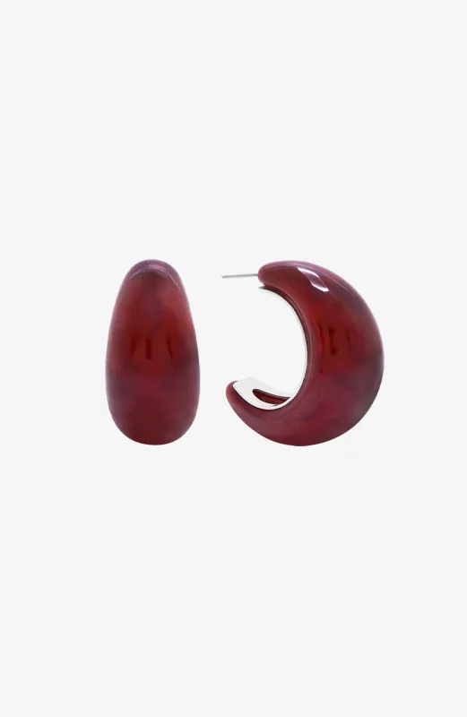Sardonyx Hoops sold by Ronny Kobo Collection