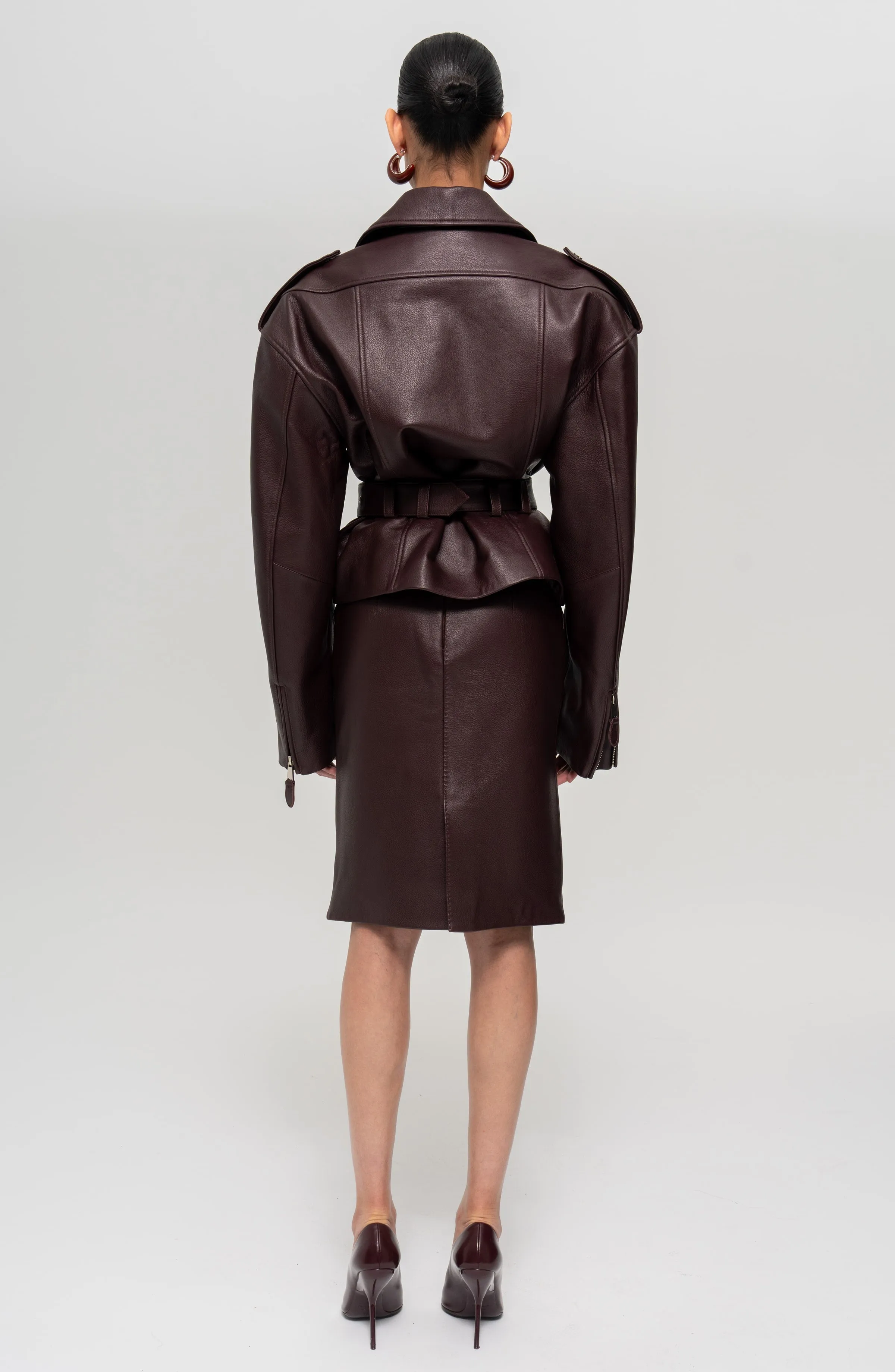 Lilou Jacket - Brown sold by Ronny Kobo Collection product image thumbnail 3
