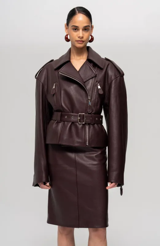 Lilou Jacket - Brown sold by Ronny Kobo Collection