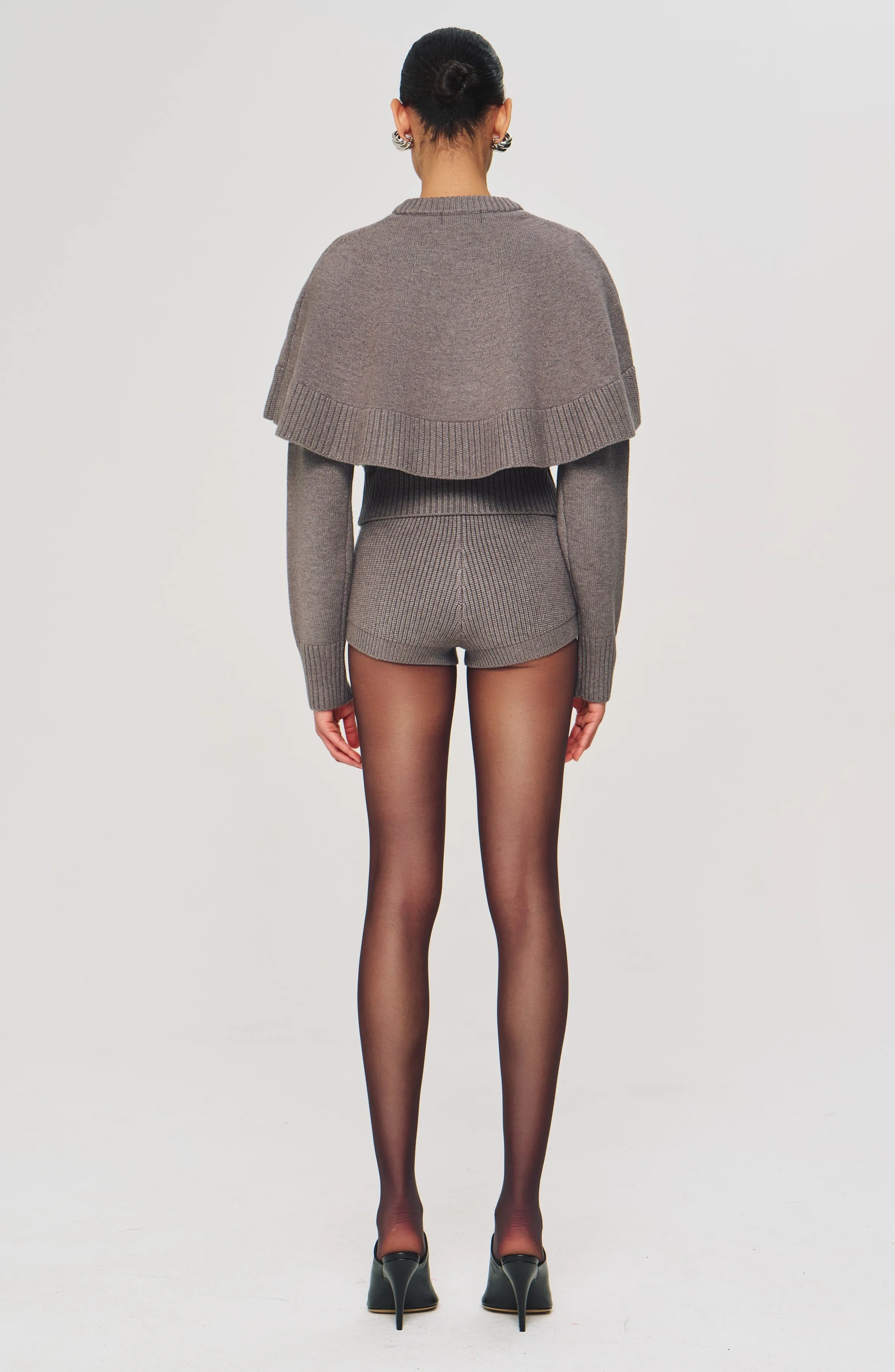 Evian Knit Top - Grey sold by Ronny Kobo Collection product image thumbnail 2